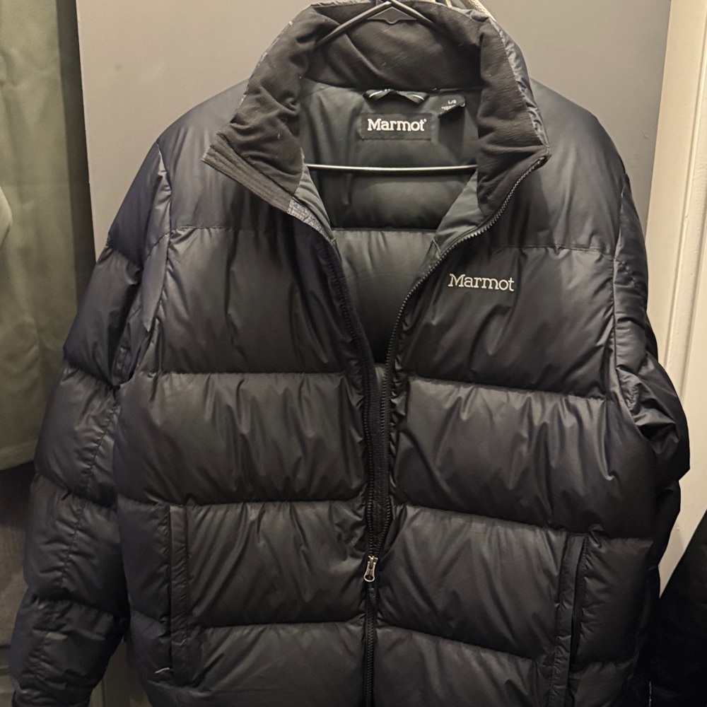 Marmot Men's Dark Puffer Jacket